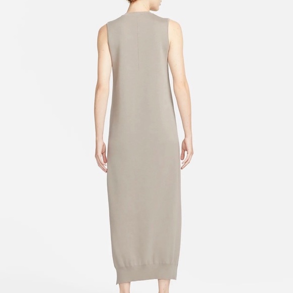 NWOT Nike Every Stitch Considered Khaki dress cotton/silk - Picture 3 of 13